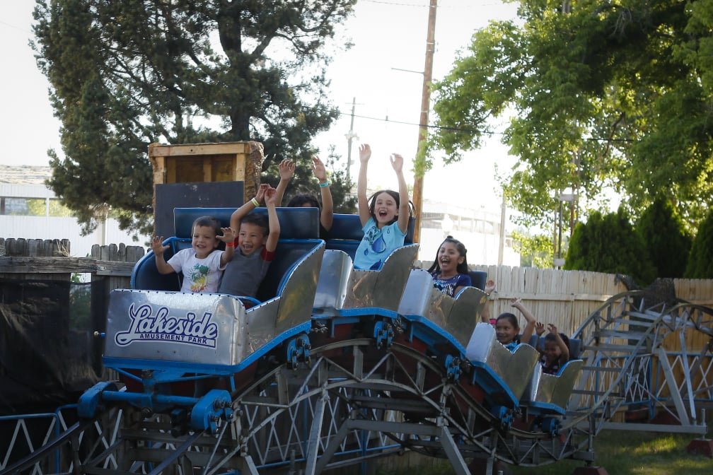 Lakeside Amusement Park Kiddies' Playland Coaster